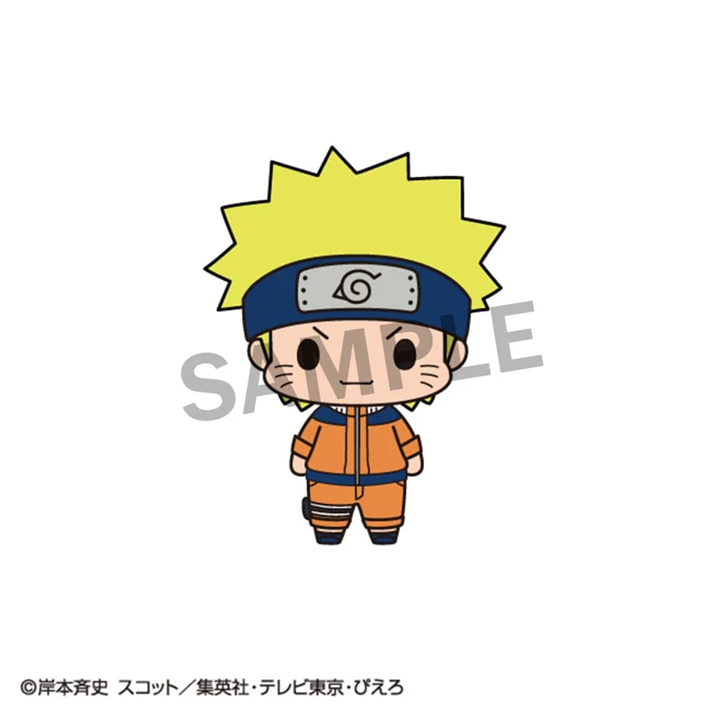 Naruto Chokorin Mascot Series Trading Figure 5 cm Blind Box - 1 Unidade Aleatória